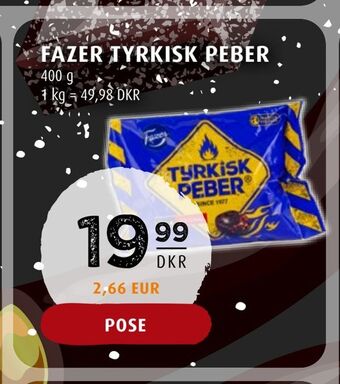 Scandinavian Park Fazer tyrkisk peber erbjuda