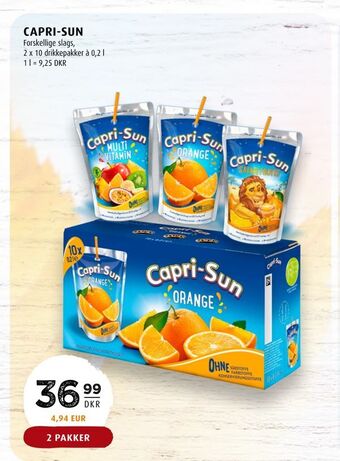 Scandinavian Park Capri-sun erbjuda