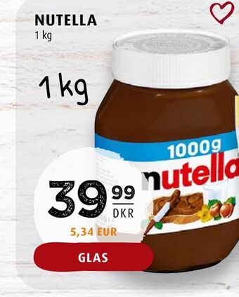 Scandinavian Park Nutella erbjuda