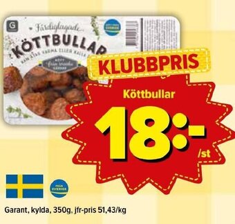 Östenssons Köttbullar erbjuda