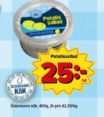 Östenssons Potatissallad erbjuda