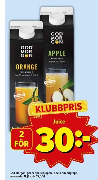 Östenssons Juice erbjuda