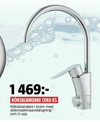 Bauhaus Köksblandare cera k5 erbjuda