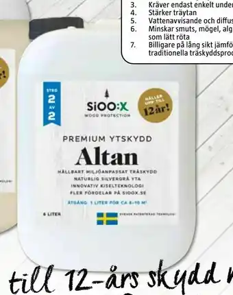 Bauhaus Träskydd premium altan erbjuda