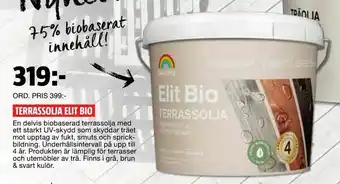 Bauhaus Terrassolja elit bio erbjuda
