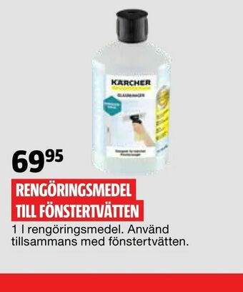 Bauhaus Rengöringsmedel till fönstertvätten erbjuda