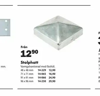 Biltema Stolphatt erbjuda