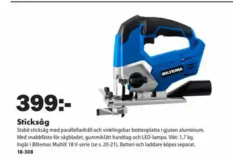 Biltema Sticksåg erbjuda