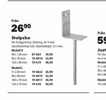 Biltema Stolpsko erbjuda