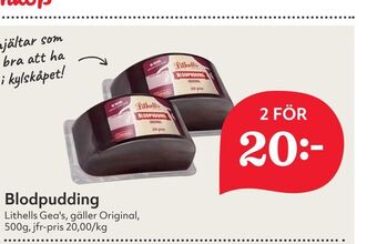Hemköp Blodpudding erbjuda