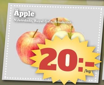 Bonum Matmarknad Äpple erbjuda