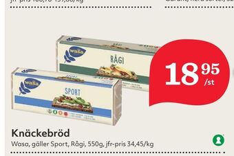 Hemköp Knäckebröd erbjuda