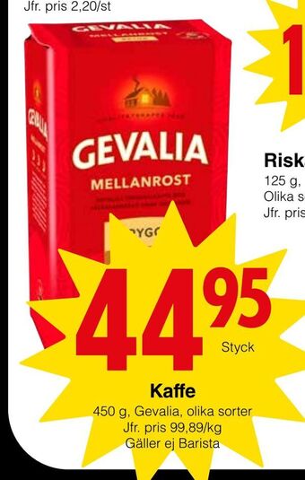 Matöppet Kaffe erbjuda