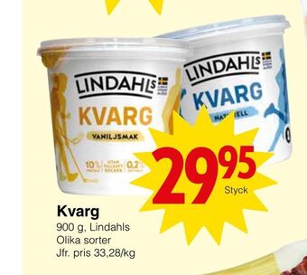 Matöppet Kvarg erbjuda