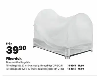 Biltema Fiberduk erbjuda