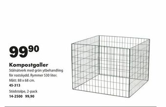Biltema Kompostgaller erbjuda