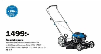 Biltema Gräsklippare erbjuda