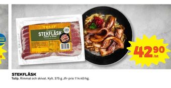 Coop Tulip stekfläsk erbjuda