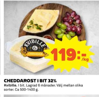 Coop Kvibille cheddar erbjuda
