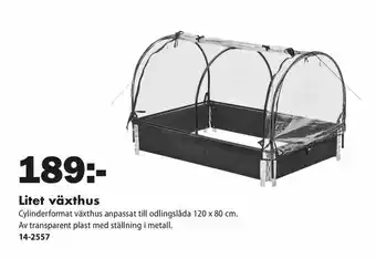 Biltema Litet växthus erbjuda
