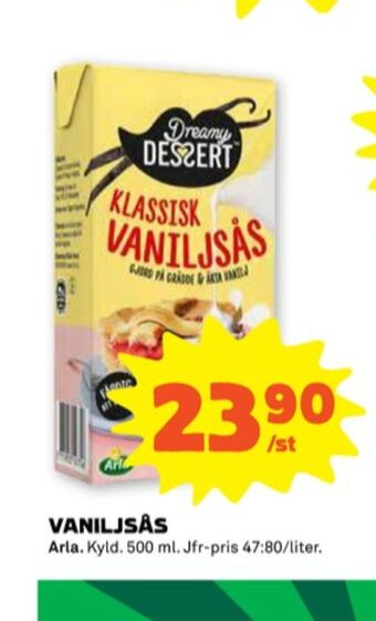 Stora Coop Dreamy dessert vaniljsås erbjuda