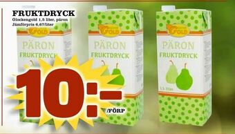 Bonum Matmarknad Fruktdryck erbjuda