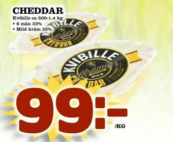 Bonum Matmarknad Cheddar erbjuda