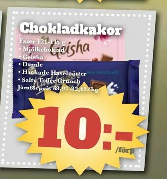 Bonum Matmarknad Chokladkakor erbjuda
