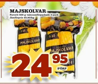 Bonum Matmarknad Majskolvar erbjuda