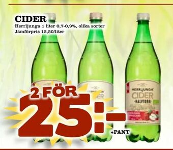 Bonum Matmarknad Cider erbjuda