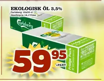 Bonum Matmarknad Ekologisk öl 3,5% erbjuda