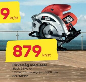 Byggmax Cirkelsåg med laser erbjuda