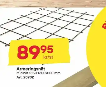 Byggmax Armeringsnät erbjuda