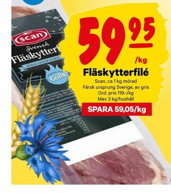 City Gross Fläskytterfilé erbjuda