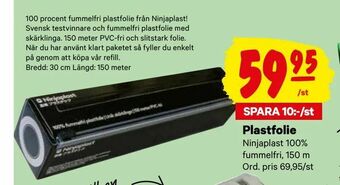 City Gross Plastfolie erbjuda