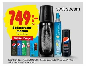 City Gross Sodastream maskin erbjuda