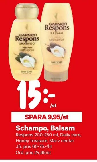City Gross Schampo, Balsam erbjuda