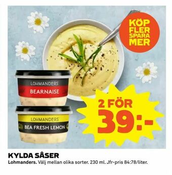 Coop Extra Kylda såser erbjuda