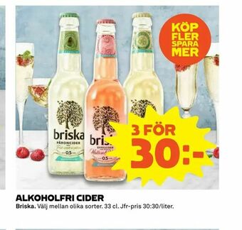 Coop Extra Alkoholfri cider erbjuda