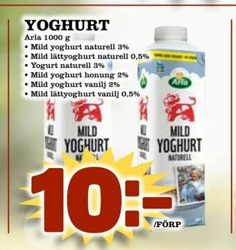 Din Mat Yoghurt erbjuda