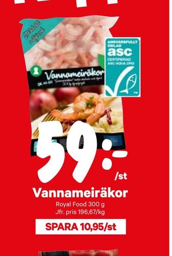 City Gross Vannameiräkor erbjuda