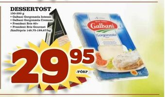 Din Mat Dessertost erbjuda