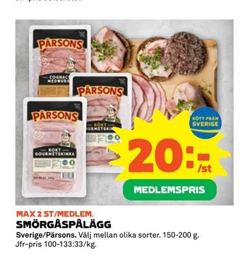 Coop Extra Smörgåspålägg erbjuda
