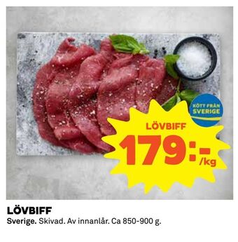 Coop Extra Lövbiff erbjuda