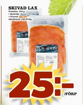 Din Mat Skivad lax erbjuda