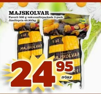 Din Mat Majskolvar erbjuda
