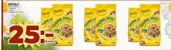 Din Mat Müsli erbjuda