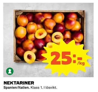 Coop Daglivs Nektariner erbjuda
