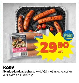 Coop Daglivs Korv erbjuda