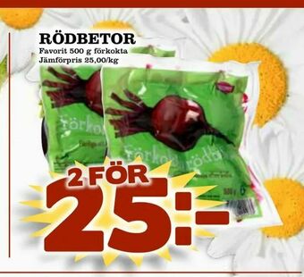 Din Mat Rödbetor erbjuda